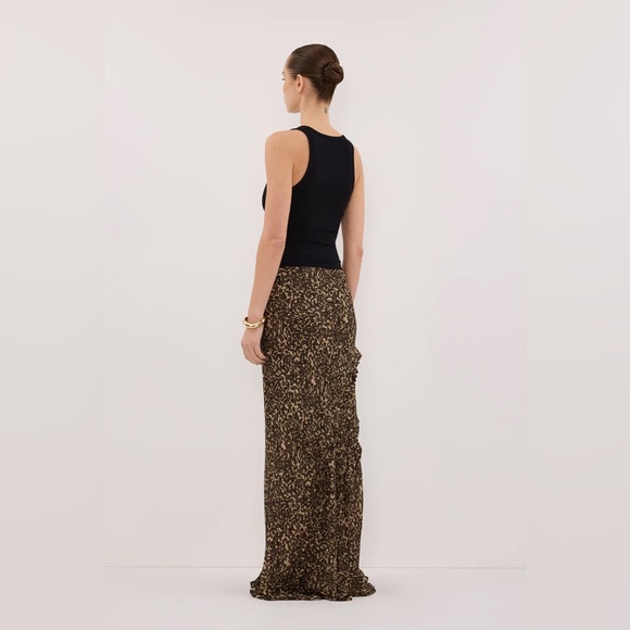 DISSH Marvilla Choc Midi Skirt - Picture 2 of 5
